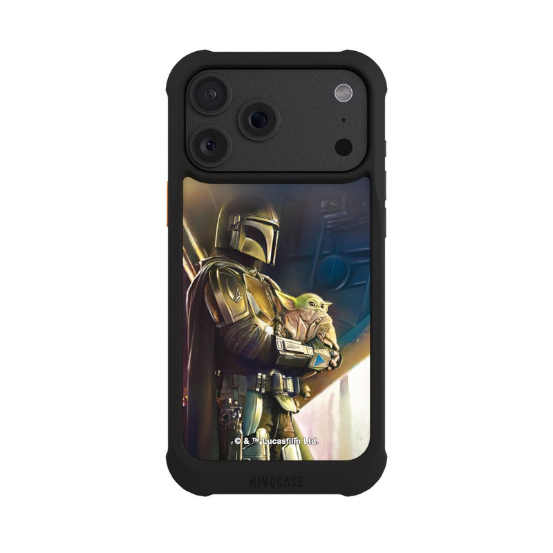 iPhone 18 Pro Max NIVOmax Mandalorianer und Grogu im Schiff