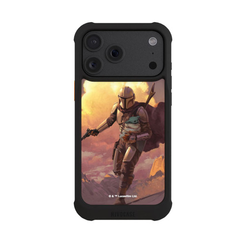 Apple iPhone 18 Pro Max NIVOmax Les nuages ​​du coucher du soleil Mandalorien et Grogu
