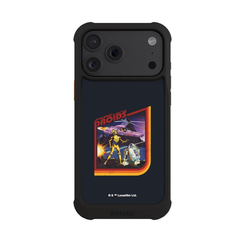 iPhone 18 Pro Max NIVOmax R2D2 und C3PO Comic