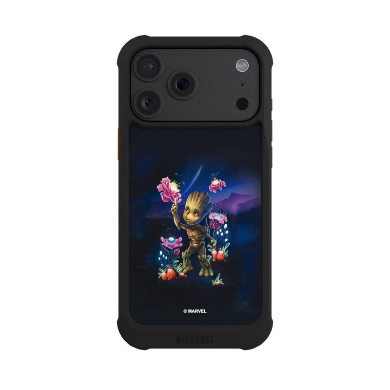 iPhone 18 Pro Max NIVOmax Baby Groot Blumen