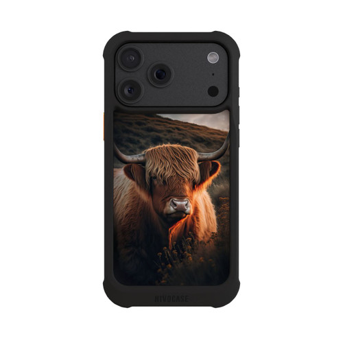Apple iPhone 18 Pro Max NIVOmax Hochland Rind mit großen Hörnern mit KI