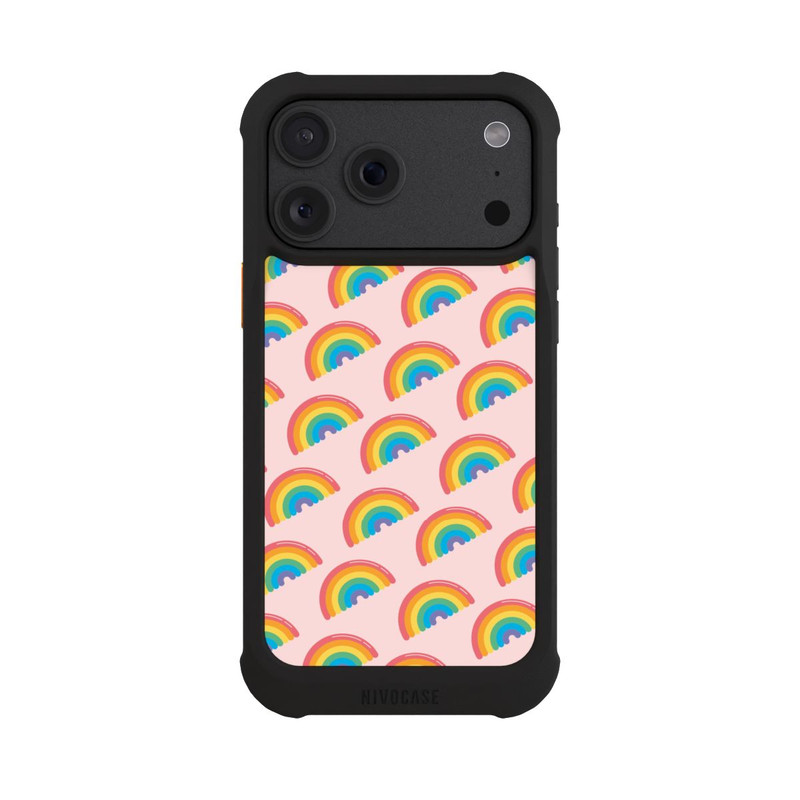 iPhone 18 Pro Max NIVOmax Kawaii-Regenbögen