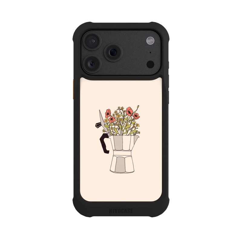 iPhone 18 Pro Max NIVOmax Moka Blumen