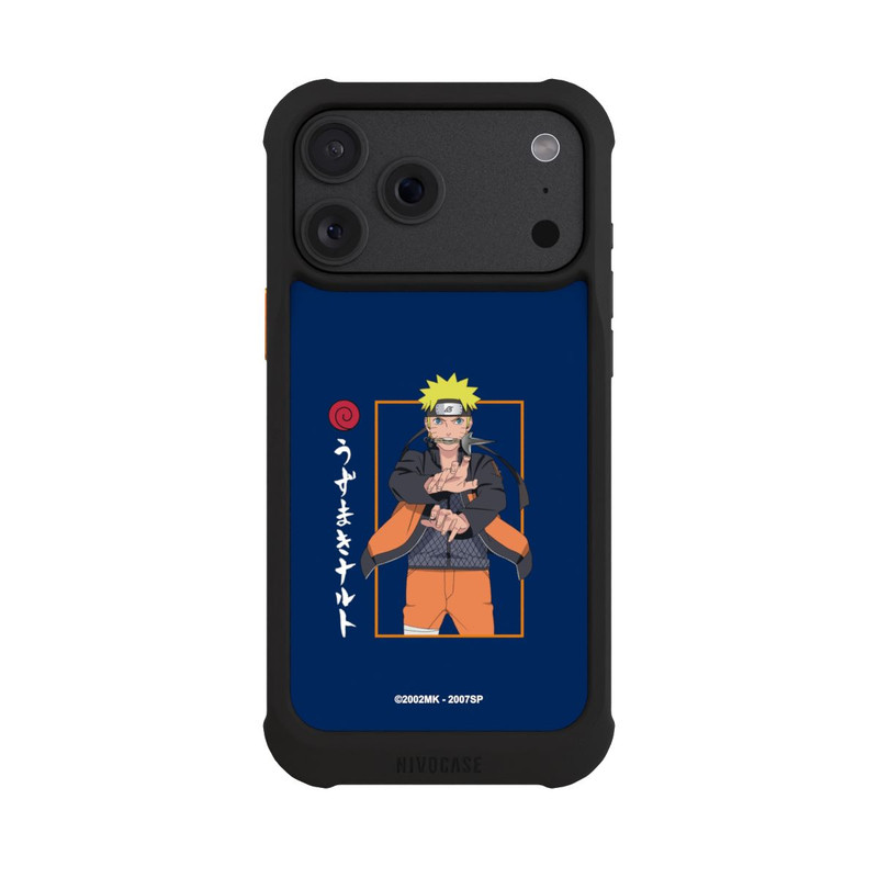 iPhone 18 Pro Max NIVOmax Naruto Kampfposition Blau