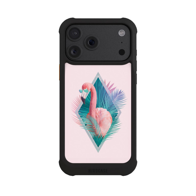 iPhone 18 Pro Max NIVOmax Tropische Pflanzen Flamingo