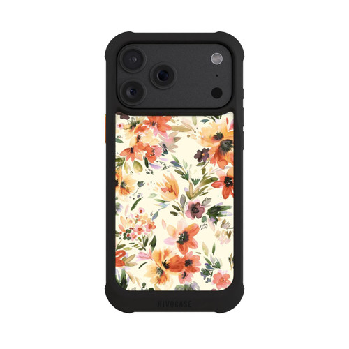 Apple iPhone 18 Pro Max NIVOmax Summer Artistic Flowers Ivory