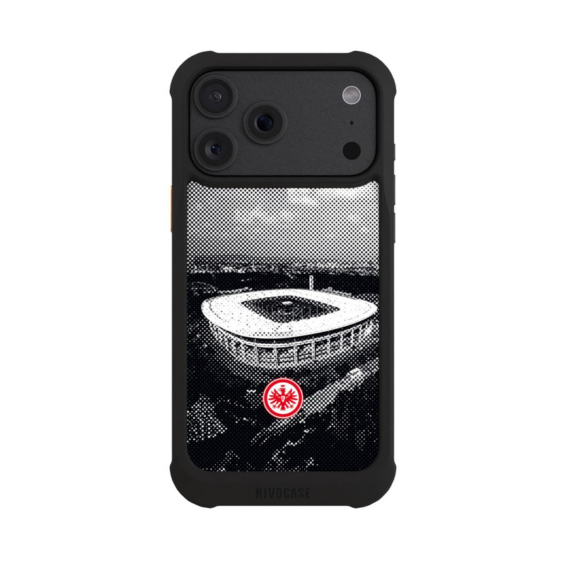 iPhone 18 Pro Max NIVOmax SGE Stadion Schwarz Weiß