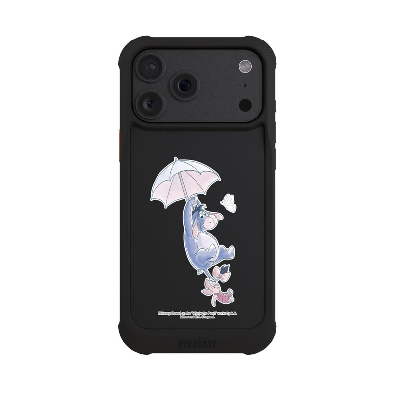 iPhone 18 Pro Max NIVOmax Winnie Pooh Eeyeore Find Happiness Transparent