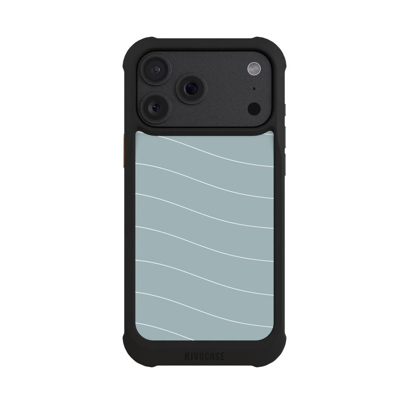 iPhone 18 Pro Max NIVOmax Trendy Lines White Green