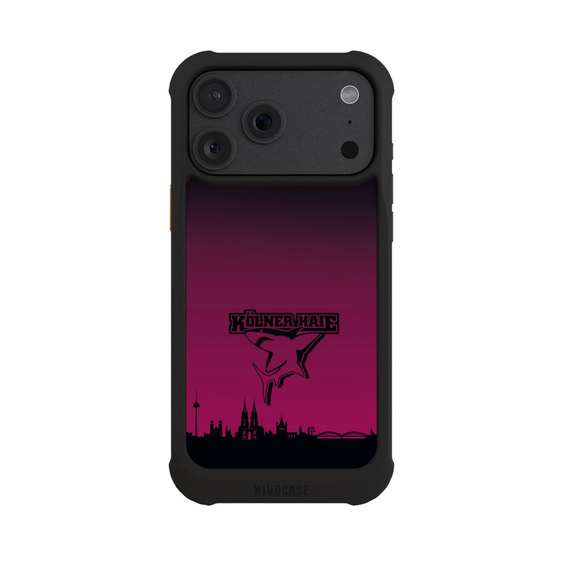 iPhone 18 Pro Max NIVOmax Kölner Haie Skyline Pink