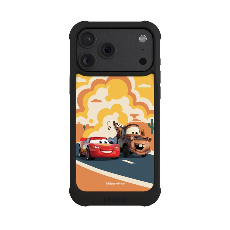 iPhone 18 Pro Max NIVOmax Disney Cars Lightning McQueen Und Hook on the Road