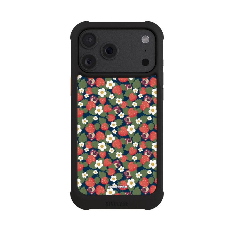 iPhone 18 Pro Max NIVOmax Lotso Toy Story Strawberry Flower Pattern