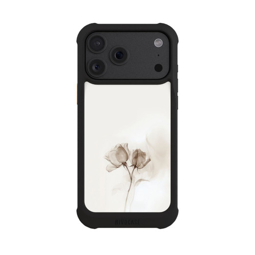 Apple iPhone 18 Pro Max NIVOmax Braune Rose Blume Nebel