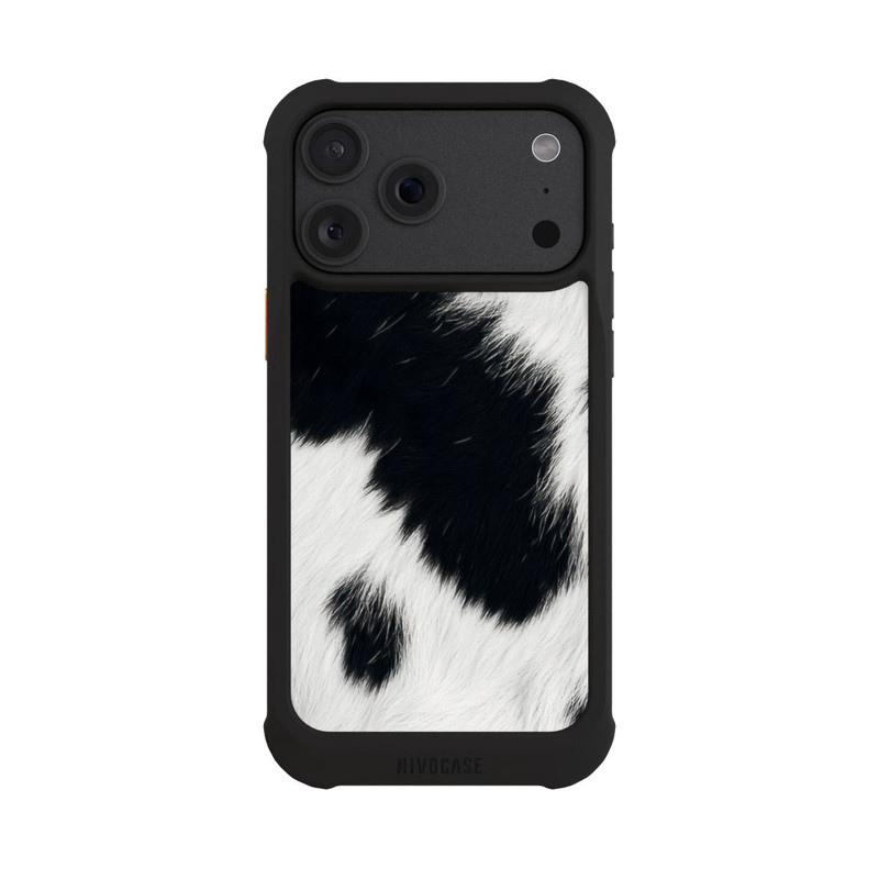 iPhone 18 Pro Max NIVOmax Cow Fur Realistic Print