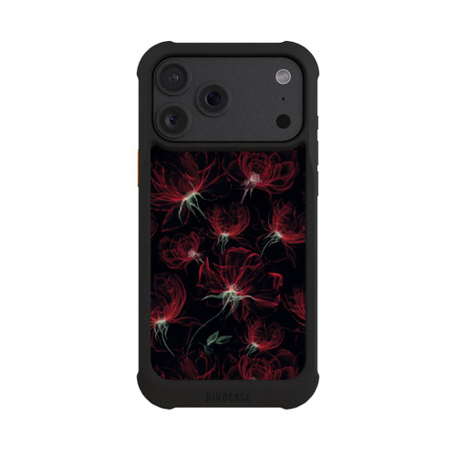 Apple iPhone 18 Pro Max NIVOmax Red Flowers Wallpaper