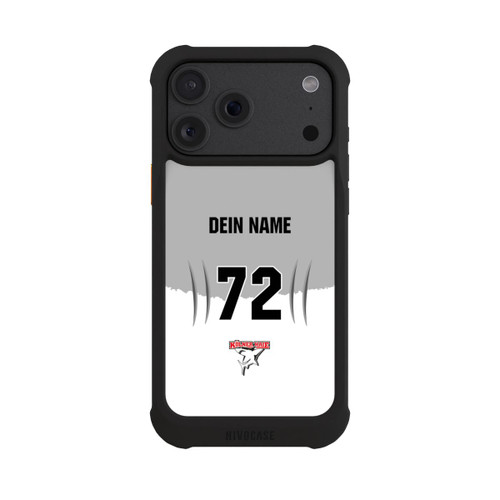 Apple iPhone 18 Pro Max NIVOmax Kölner Haie Trikotmotiv Personalisierbar