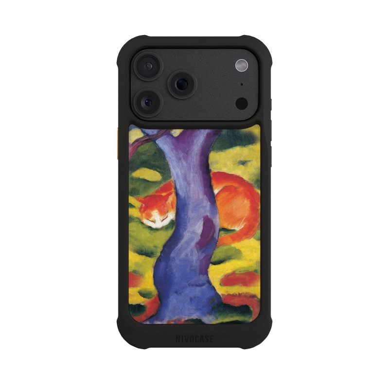 iPhone 18 Pro Max NIVOmax Cat Behind Tree by Franz Marc