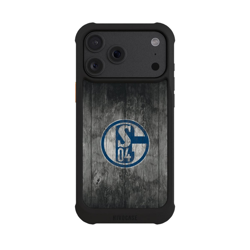 iPhone 18 Pro Max NIVOmax Schalke 04 Holz Look