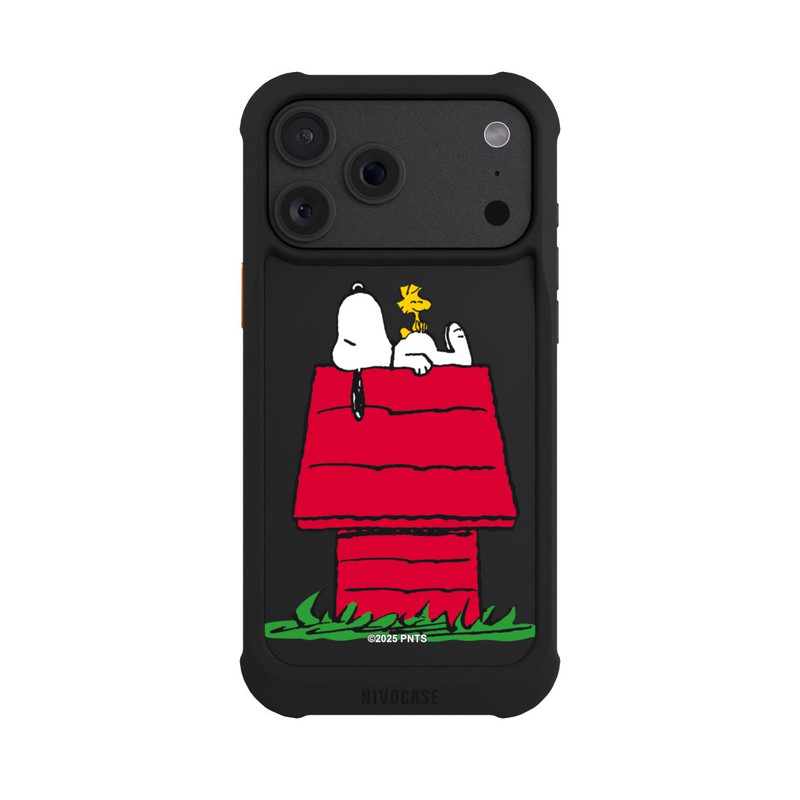 iPhone 18 Pro Max NIVOmax Snoopy and Woodstock Classic transparent
