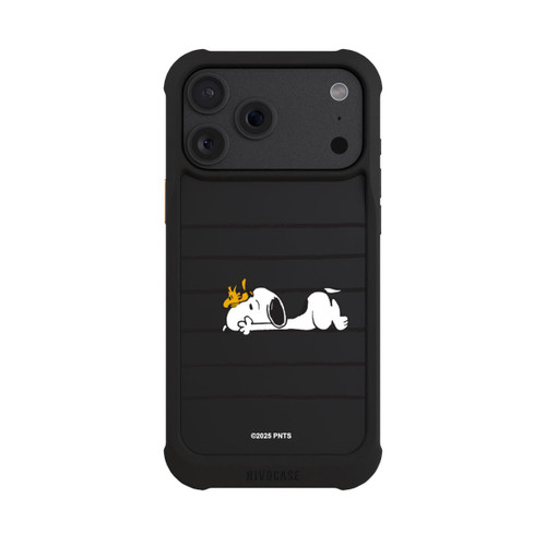Apple iPhone 18 Pro Max NIVOmax Snoopy Woodstock Stripes Peanuts Transparent