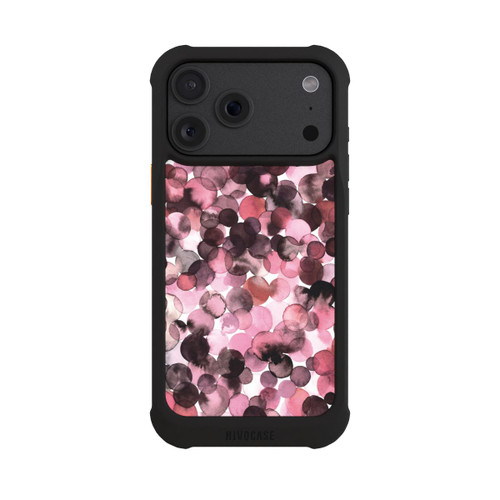 Apple iPhone 18 Pro Max NIVOmax Purple Dots Watercolor