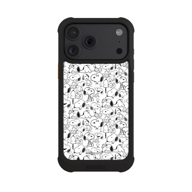 iPhone 18 Pro Max NIVOmax Classic Snoopy Pattern White