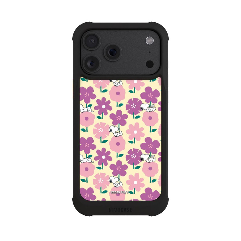 iPhone 18 Pro Max NIVOmax Peanuts Flower Pattern Yellow