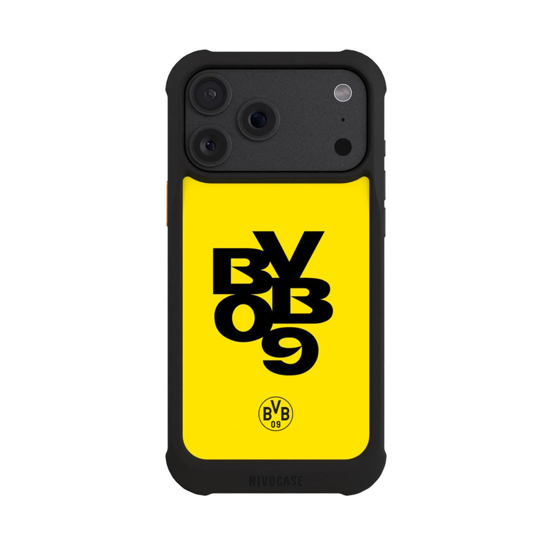 iPhone 18 Pro Max NIVOmax BVB09 Schwarz Gelb