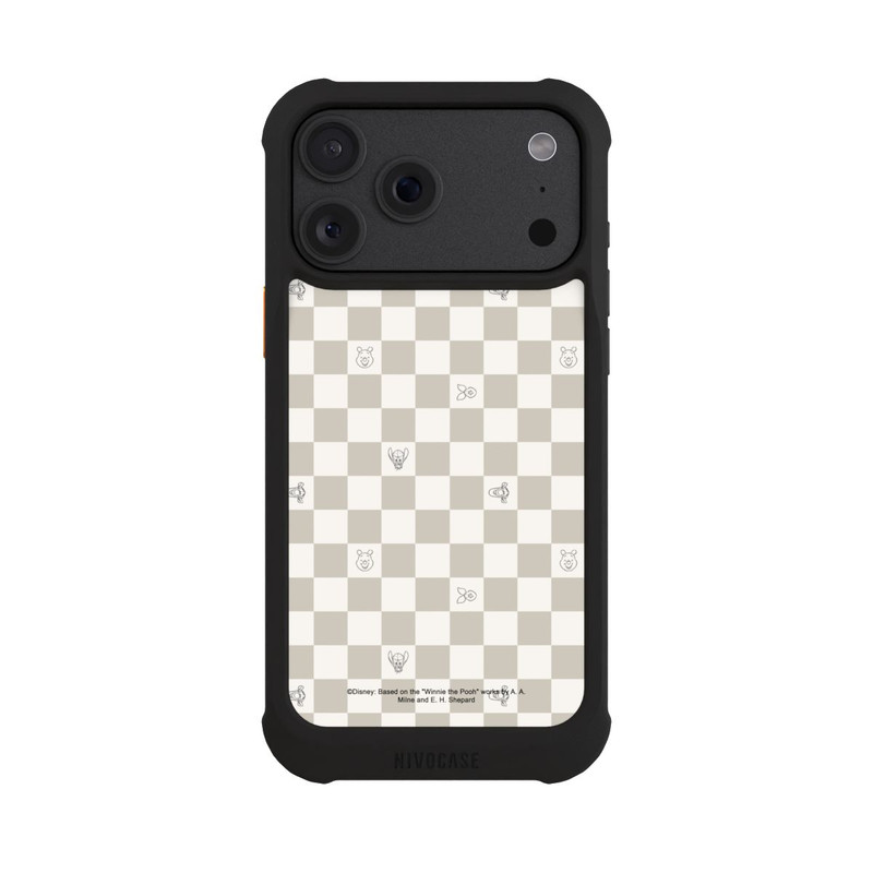 iPhone 18 Pro Max NIVOmax Winnie Puuh Kariert Beige