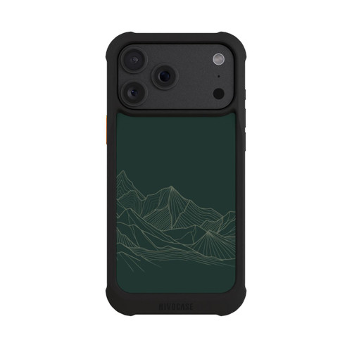 Apple iPhone 18 Pro Max NIVOmax Berg Line Art Grün