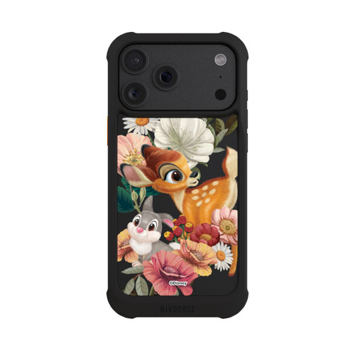 Apple iPhone 18 Pro Max NIVOmax Bambi und Klopfer Blumen Transparent