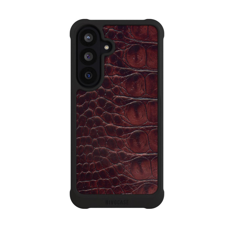 Galaxy S26 FE NIVOmax Kroco Dunkelbraun