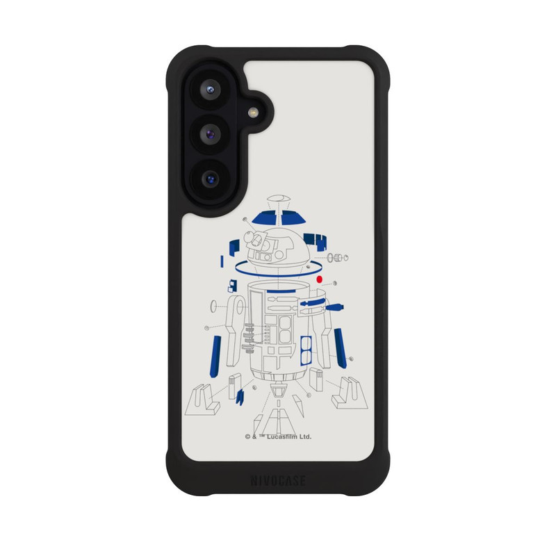 Galaxy S26 FE NIVOmax R2D2 Explosionszeichung - StarWars 8
