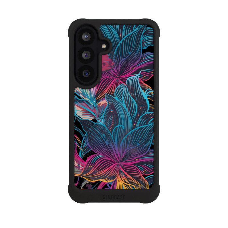Galaxy S26 FE NIVOmax Le pouvoir des fleurs néon
