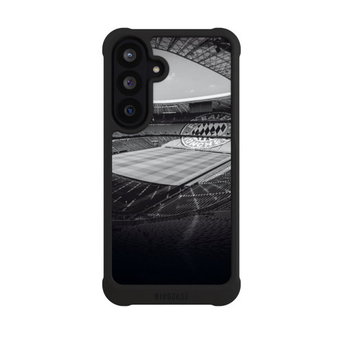 Samsung Galaxy S26 FE NIVOmax Stadion FC Bayern - Black White