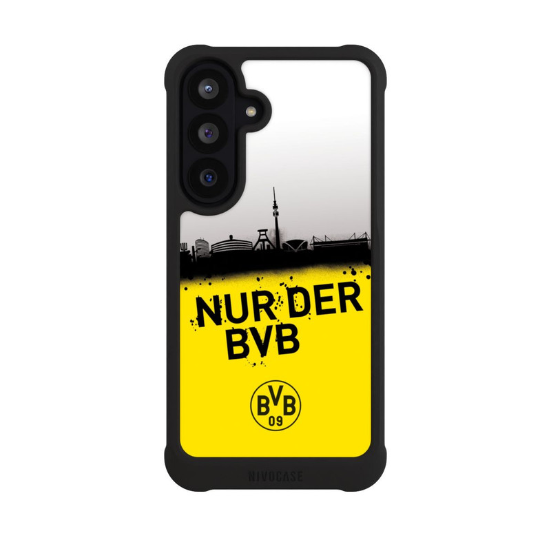 Galaxy S26 FE NIVOmax Nur der BVB - Silhouette