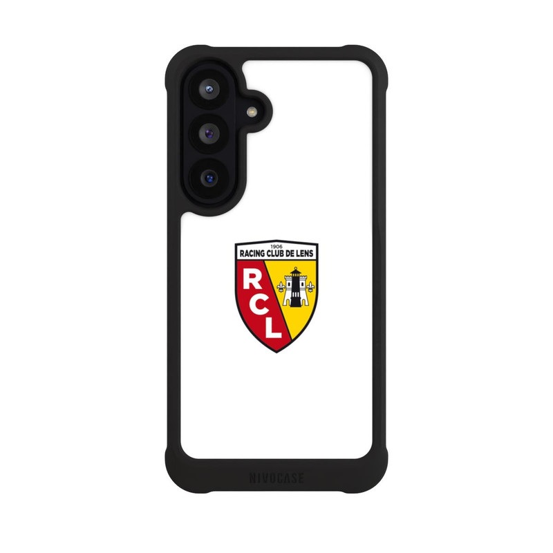 Galaxy S26 FE NIVOmax RC Lens -Logo - Weiß