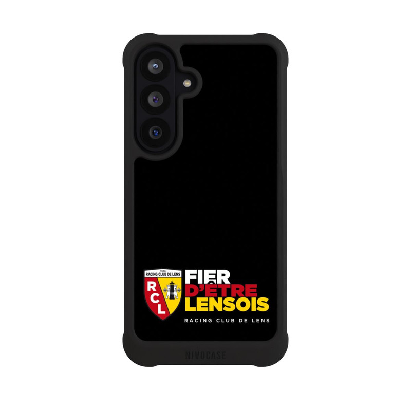 Galaxy S26 FE NIVOmax RC Lens Logo Schwarz Unten