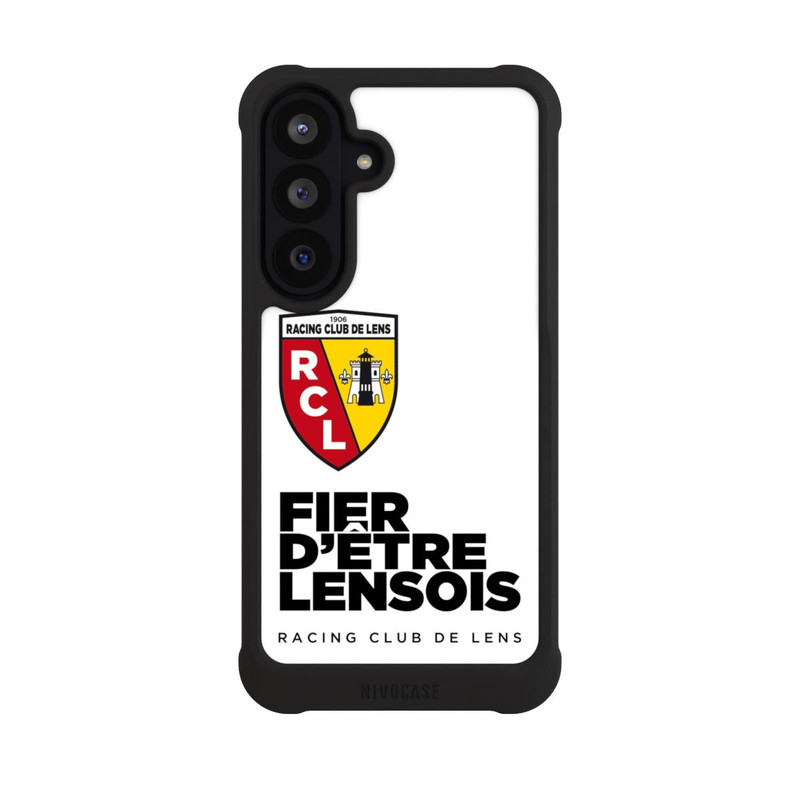 Galaxy S26 FE NIVOmax RC Lens Fier D'être Lensois - Weiß