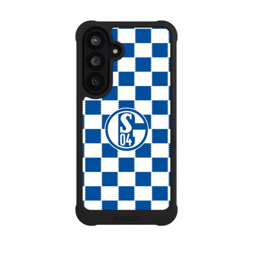 Samsung Galaxy S26 FE NIVOmax Muster Schalke 04