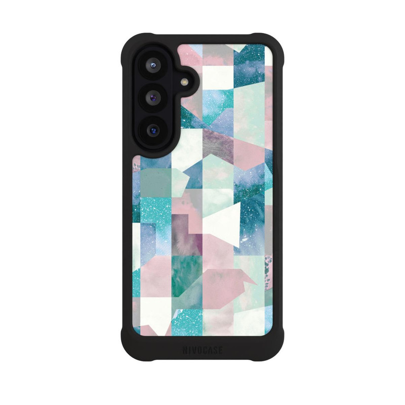 Galaxy S26 FE NIVOmax Collage Textur Pastell