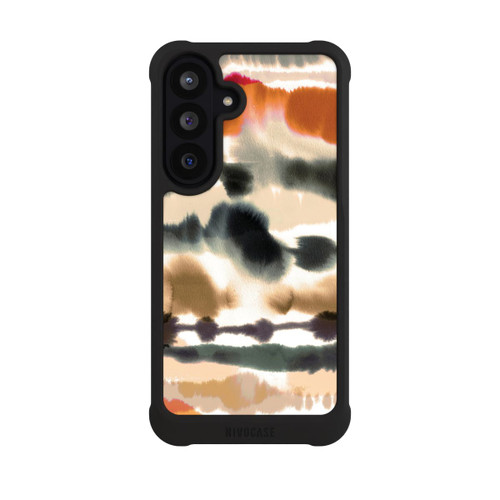 Samsung Galaxy S26 FE NIVOmax Lignes d'aquarelle nautique douces orange
