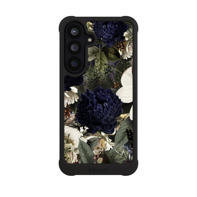 Galaxy S26 FE NIVOmax Dunkle Mitternachts Barock Vintage Blumen