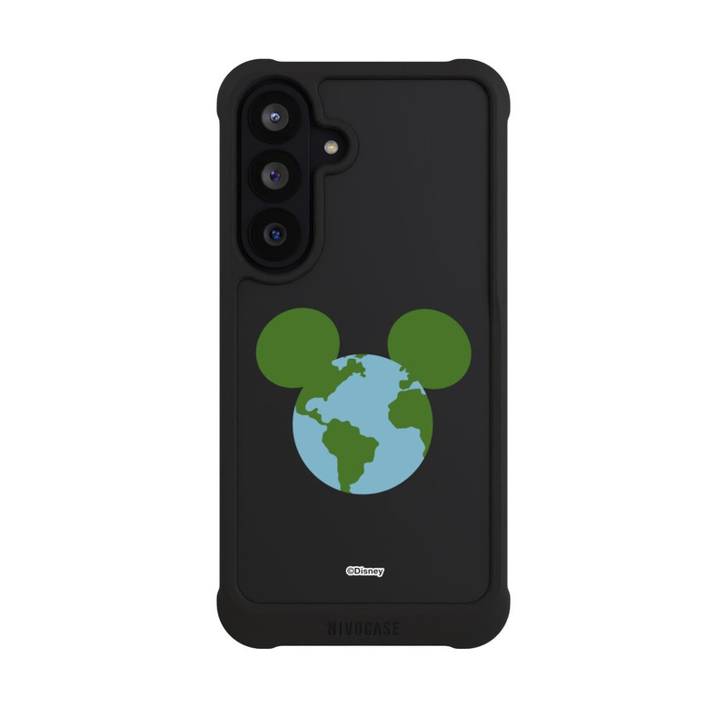 Galaxy S26 FE NIVOmax Micky Erdkugel Transparent