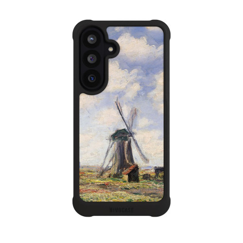 Samsung Galaxy S26 FE NIVOmax Tulpenfelder mit der Rijnsburger Windmühle von Claude Monet