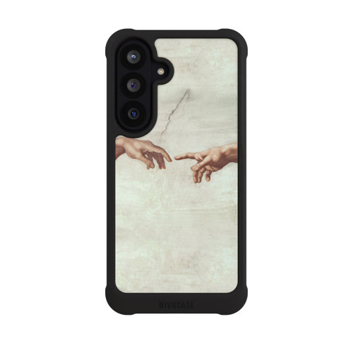Samsung Galaxy S26 FE NIVOmax Die Hände von Gott und Adam von Michelangelo Buonarroti
