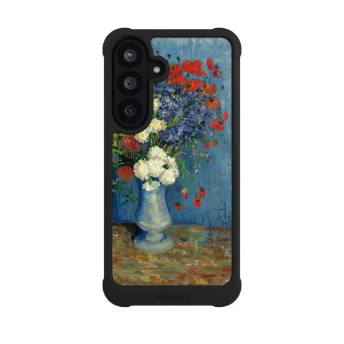 Samsung Galaxy S26 FE NIVOmax Stillleben Vase mit Kornblumen und Mohnblumen von Vincent Van Gogh
