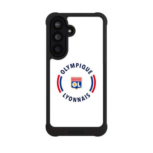 Samsung Galaxy S26 FE NIVOmax OL Logo Blanc