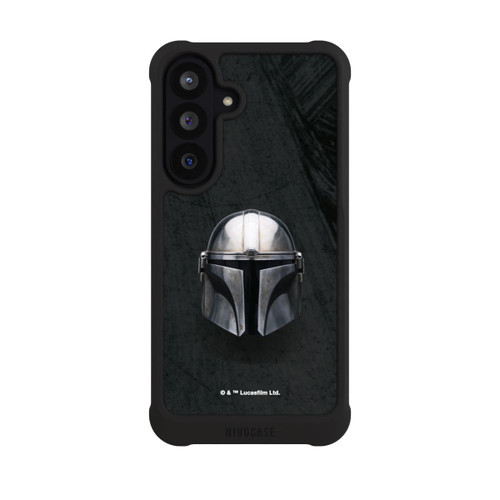 Samsung Galaxy S26 FE NIVOmax Schwarzer Mandalorianer Helm