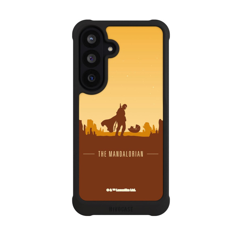 Galaxy S26 FE NIVOmax  Mandalorian Silhouette
